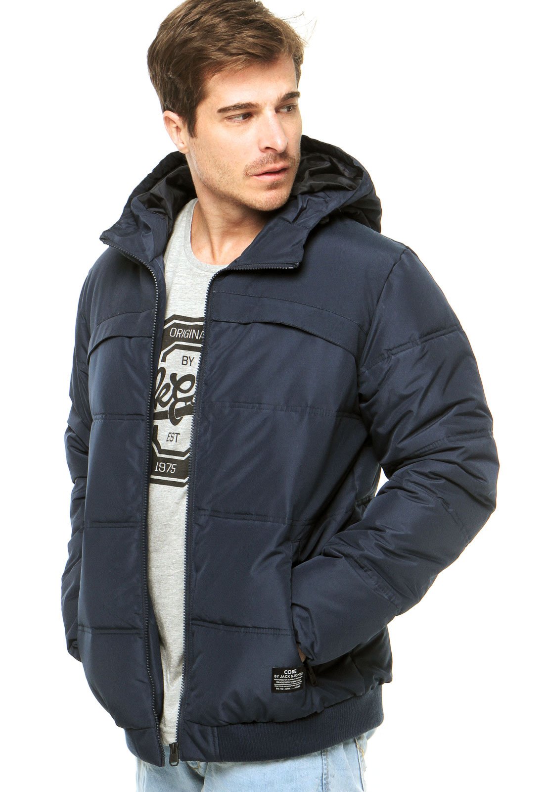 jack and jones moletom com capuz zalando